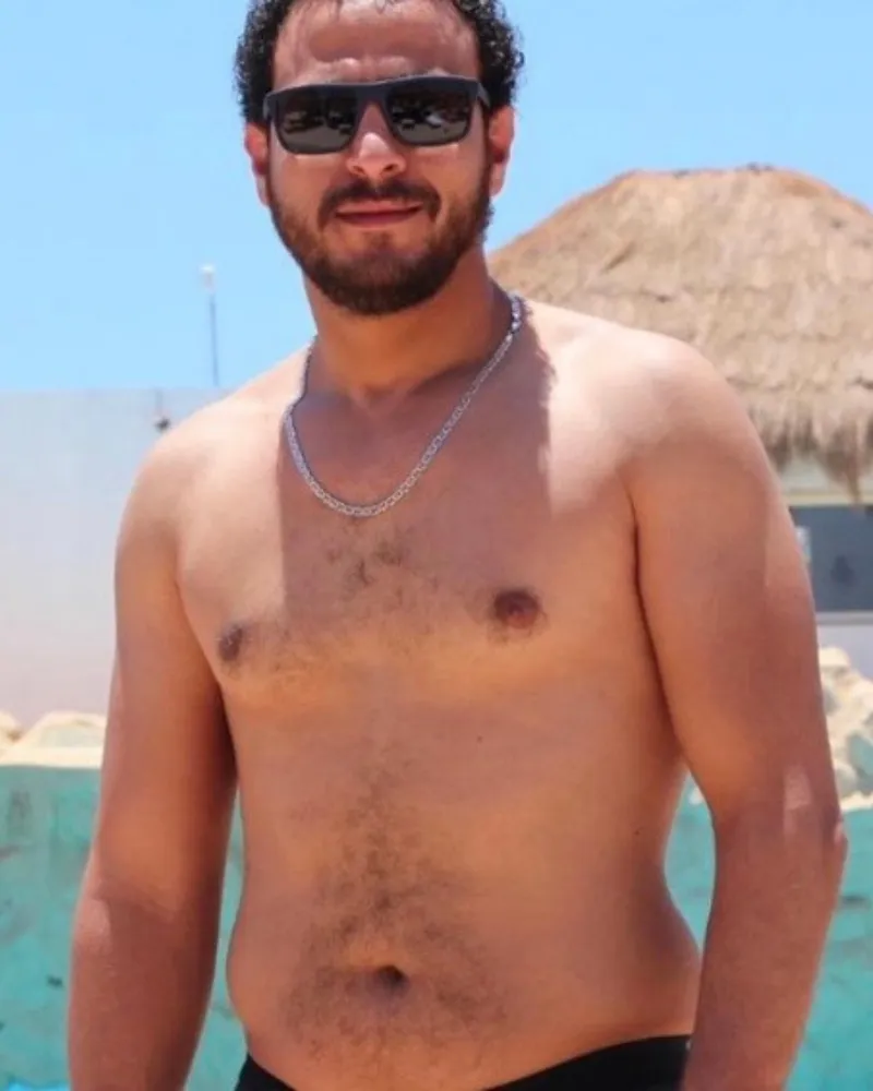 Ahmed before body transformation with Body Recode